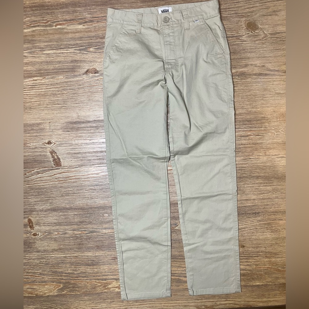 Vans. Kids 8. Khaki Pants.